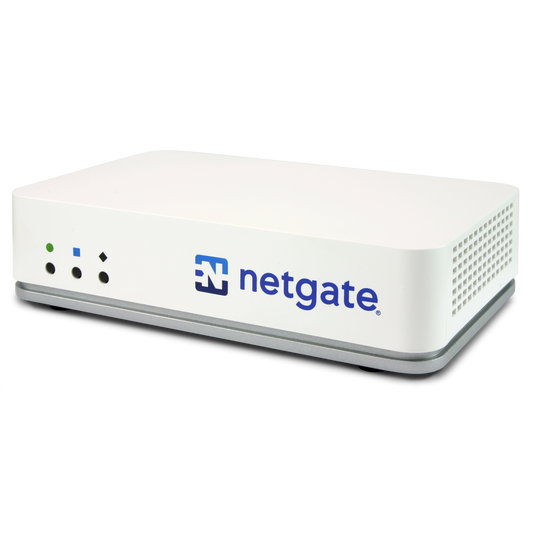 Netgate 2100 BASE - PfSense+ Security Gateway - Firewall VPN Router - CPU Dual Core ARM Cortex-A53 - Ram 4Gb DDR4 - Storage 8Gb eMMC - Flexible 5-port combination - EU Power Adapter - NGFW