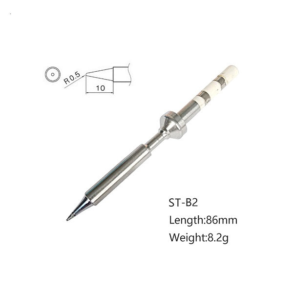 Pinecil V2 - Saldatore a stagno Portatile, USB-C PD e 12V- 24V DC5525 Barrel Jack, smart Riscaldamento Rapido, Temperatura Regolabile, Bluetooth, Schermo Digitale punta ST-B2, SMD, Integrati, IronOS