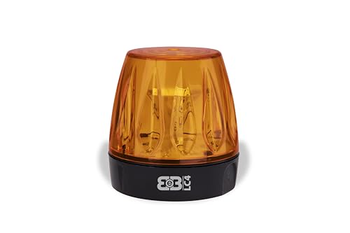Lampeggiatore LED 12V-230V Calotta Arancio – LC4-230A