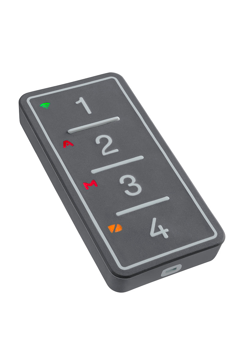 Facile BLE - Telecomando Universale 4 Canali (433-868 MHz) con Programmazione Smart via Bluetooth