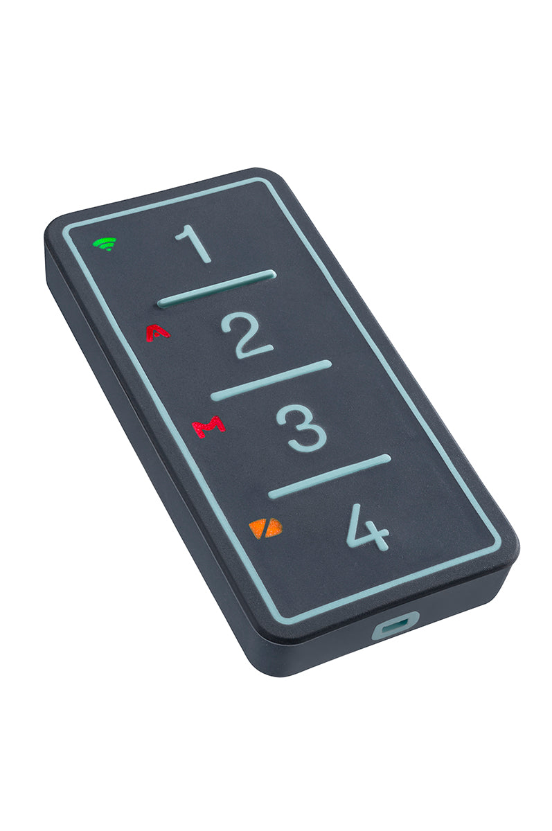 Facile BLE - Telecomando Universale 4 Canali (433-868 MHz) con Programmazione Smart via Bluetooth