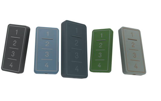 Facile BLE - Telecomando Universale 4 Canali (433-868 MHz) con Programmazione Smart via Bluetooth